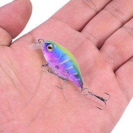 Fish Lures | Realistic False Swimbait,Wobblers Floating Lure for Bass Trout Catfish Portable Action Bait for Ice Kayak Fly Offshore Pond Fishing
