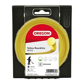 Oregon Yellow Star Line 99151E Round Trimmer Line for Low Grass with Five Cutting Edges