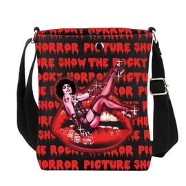 CMNIM Rocky Horror Movie Gifts Rocky Horror Show Tote Bag Rocky Musical Fans Gift Horror Picture Show Lips Inspired Tote (Rock-y Horror Crossbody Bag)