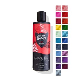 Strawberry Leopard Fire Semi Permanent Conditioning Hair Color, Repairs and Rejuvenates Hair, All Hair Types and Textures, Vegan, CrueltyFree, GlutenFree, 8 Fl. Oz.