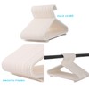 ADEPTNA PACK OF 40 PLASTIC NURSERY HANGERS BABY COAT HANGERS