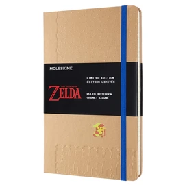 Moleskine - The Legend of Zelda Limited Edition Thematic Notebook - Link Edition, Ruled Pages, Hardcover and Thematic Graphics, Size 13 x 21 cm, 240 Pages