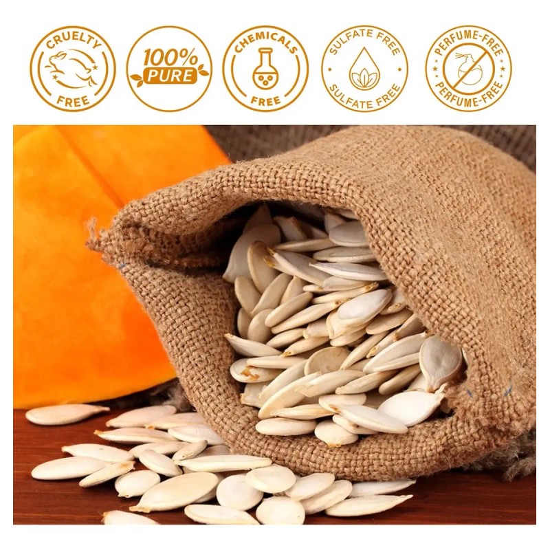 Aceite Semillas De Calabaza Nutrición Capilar Cuidado Facial