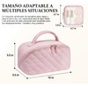 Bolsa de Maquillaje de Viaje, Neceser de Maquillaje para Mujer,