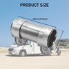 Kingsea Exhaust Sleeve, Rustproof, Diameter 55 mm × 125 mm,