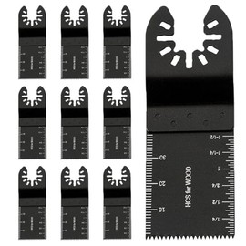 Oscillating Tool Blade – High Carbon Steel and Stainless Steel Multi-Tool Blades, Precision Cutting, Universal Compatibility, 5-Pack, Durable & Versatile, Ideal for Wood & Metal Cutting