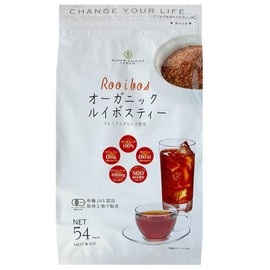 Rooibos Tea Organic Premium Grade 54 Packets Organic JAS Cold Brew