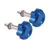 Honda Monkey 125 Aluminum Easy Seat Bolts Blue