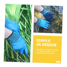 Levemolo Anti-skid Fishing Gloves Durable Multi-function Gardening and Planting Gloves for Outdoor Use Breathable and Lightweight Design for Fishing and Gardening