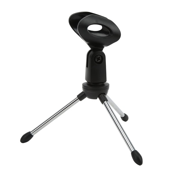 Desktop Microphone Tripod, Table Microphone Stand, 5/8 Inch Thread, Easy