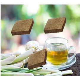 Green Tea Lemongrass Aromatherapy Air Freshener, Refreshing Aroma, Eliminates Odors, brown
