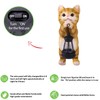 GKWRZXBK Solar Cat Garden Statue - Adorable Orange Tabby Figurine