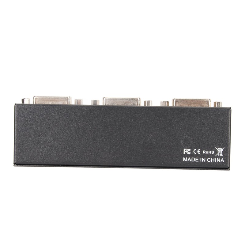 1x2 DVI Splitter 1 in 2 Out Support Resolution Up