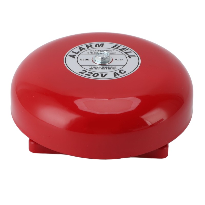 Fire Alarm Bell High Sensitivity Super Loud Sound Electric Round