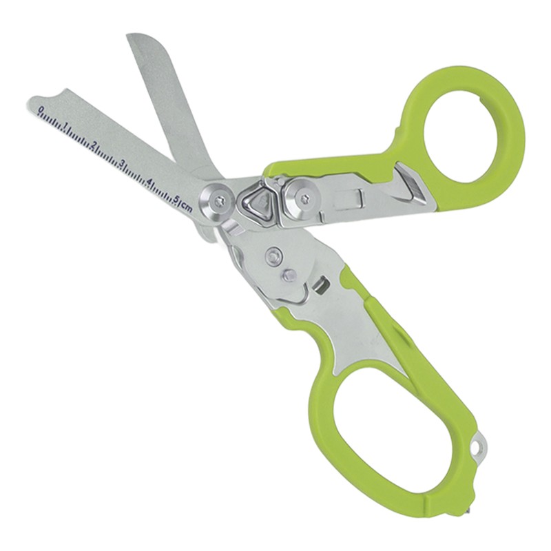 Emergency Response Shears Stainless Steel Multifunctional Foldable Scissors Pliers for