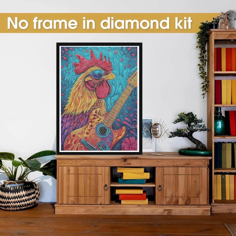 Bimkole Diamond Painting Kit DIY 5D Full Drill Rhinestone Art