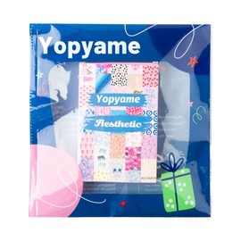 YINGENIVA 50PCS Preppy Aesthetic Pictures Wall Collage Kit, Retro Style Photo Collections Collage Dorm Decorations for Teens and Young Adults, Wall Prints Kit, Small Posters for Room Bedroom Aesthetic