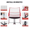 ZELUS Volleyball Training Net, Red 2