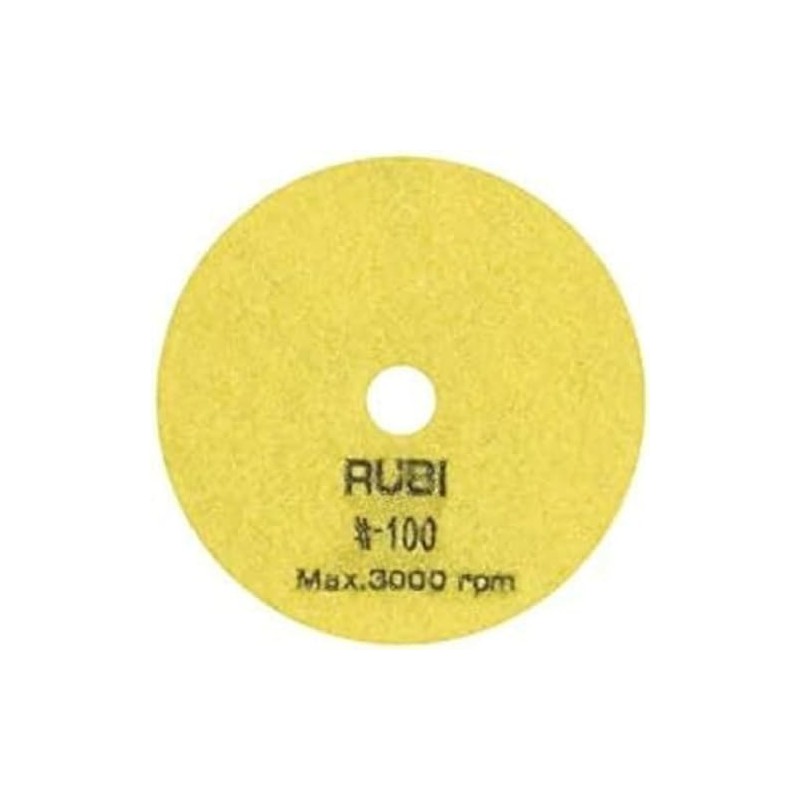 Rubi Diamond Disc for Polishing Dry Ø100 mm-Grit #100 (62971)