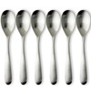 Nagao NT-5 Dinner Spoons, Set of 6, Stainless Steel, Made