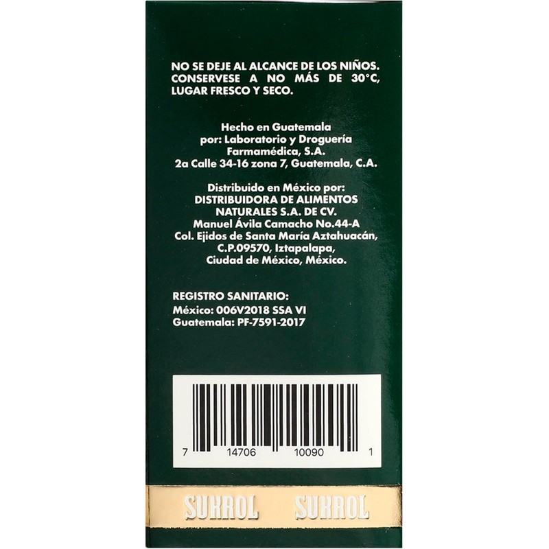 Sukrol Brain Health & Focus Dietary Supplement – 100 Tablets
