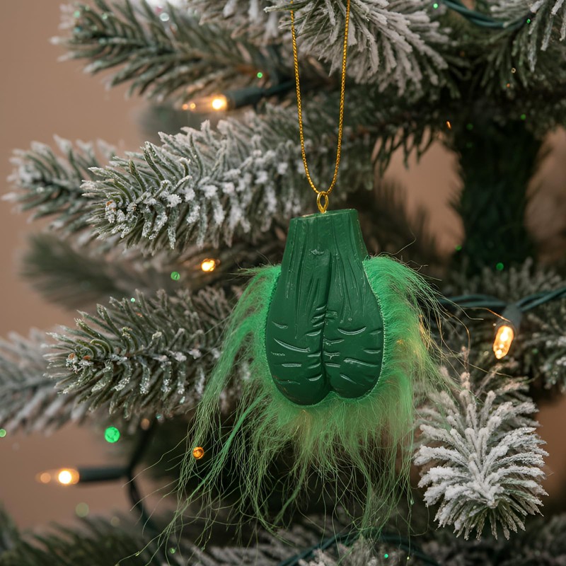 3D Green Christmas Ball Ball Funny Egg Balls Ornaments Christmas