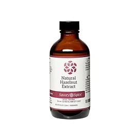 Savory Spice Natural Hazelnut Extract 4 floz Glass Bottle (Net: 4oz)