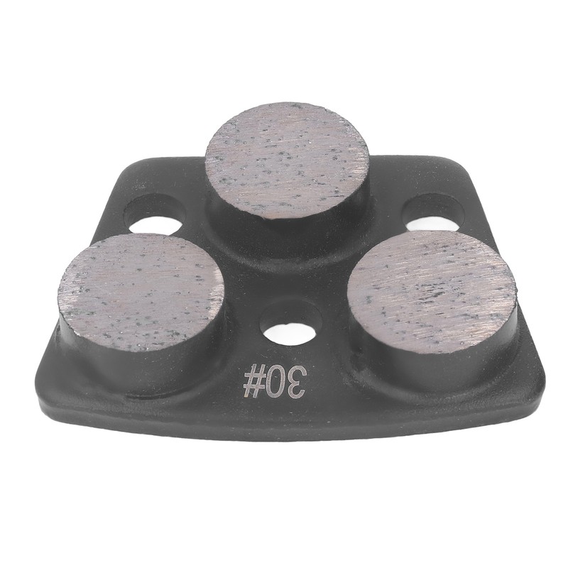 3Pcs Diamond Grinding Shoes Trapezoid Concrete Floor Cutting 3 Cylinder