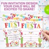25 Taco Mexican Fiesta Cactus Party Invitations, Cinco De Mayo