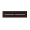 AquaTeak 24" OBI Mocha-Shield OptiAREA Floating Teak Wall Shelf