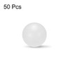 sourcing map 8mm PP Solid Plastic Balls, Precision Bearing Ball