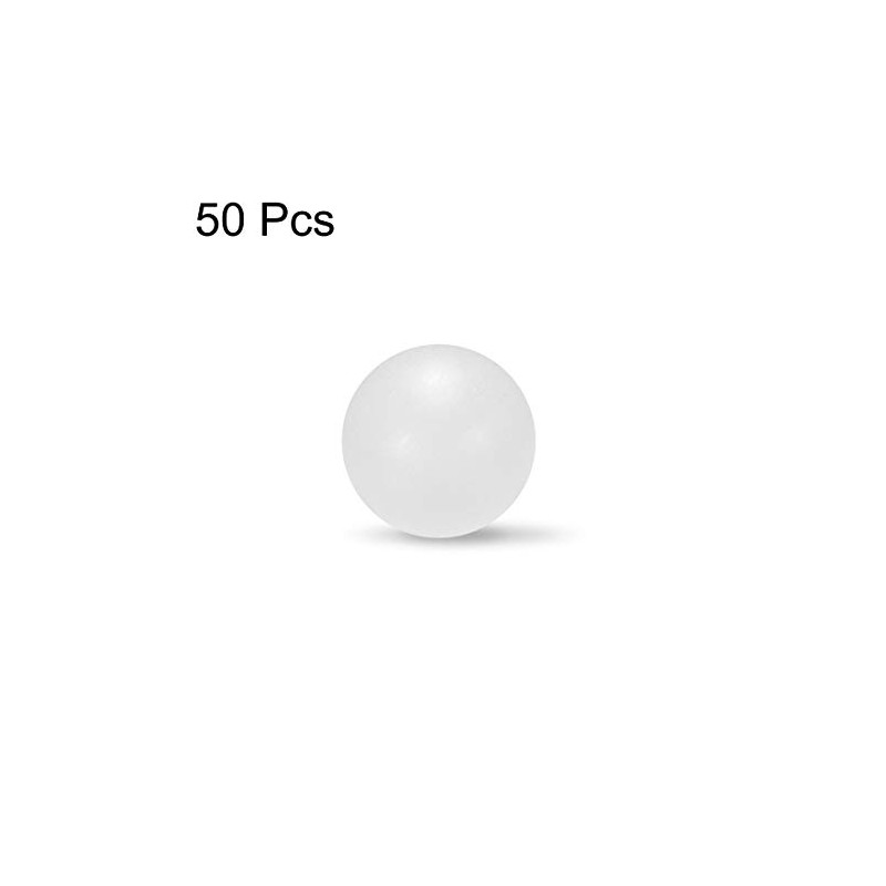 sourcing map 8mm PP Solid Plastic Balls, Precision Bearing Ball