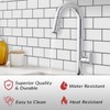 DÉCOR WOW Peel & Stick Backsplash for Kitchen & Bathroom,
