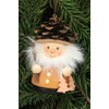 Christmas Tree Decoration Wobble Man Natural 8.0 cm Christian Ulbricht