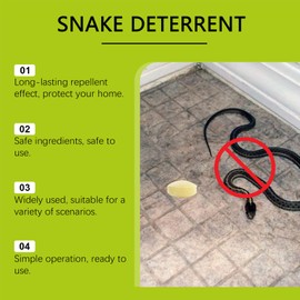 Snake Away for Yard | Serpent Prevention for Lawn,Portable Safe Snake Prevention Repeller for Outdoors, Camping, Garden, Lawn