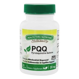 Health Thru Nutrition - PQQ Mitochondrial Biogenesis Support 20 mg. - 30 Vegetable Capsule(s)_AB