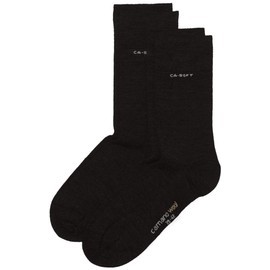 Camano Unisex 3242 Calf Socks, Black (Black 05), 43-46 (Manufacturer size: 43-46)