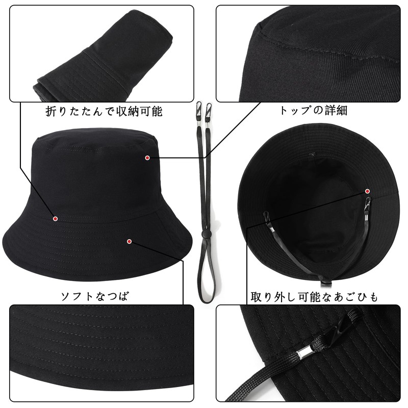 Glitovox Men's Bucket Hat, Large Size Safari Hat, Extra Large,