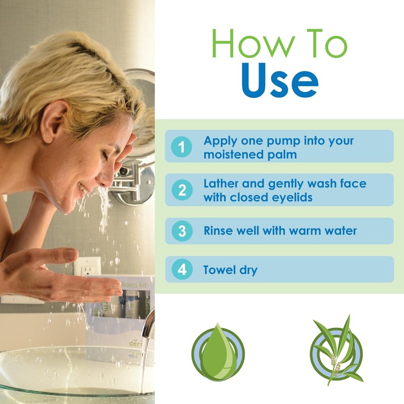 EyeEco Advanced Tea Tree Eyelid and Facial Cleanser - 50mL