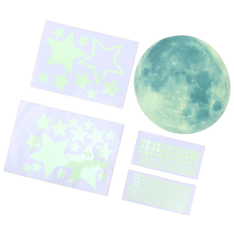 PVC Self Adhesive Wall Sticker Luminous Fluorescent Wall Decals for