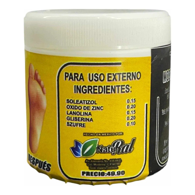 Pomada Crema Cura Hongos, Comezón Y Piel Despellejada/ 2 Pzs