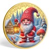 TOYTOSMPL Challenge Coin Christmas-Dwarf Christmas Challenge Exquisitely Engraved Reindeer Design