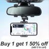 Valuebuy Battery Universal 360 Rotation Car Rear View Mirror Mount