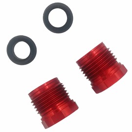 Gaoshun Fit for SeaDoo Alloy Steering & Reverse Cable Lock Nut w Seals GTX RXP RXT GTI GTS XP
