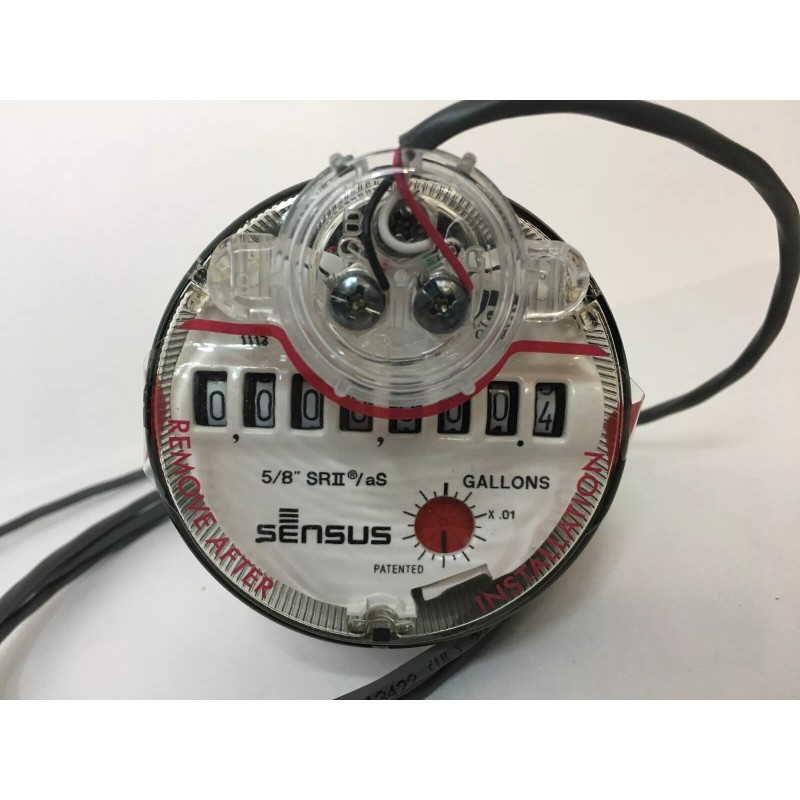 Sensus 5/8" x 3/4" Water Meter accuSTREAM TRPL, Measure in
