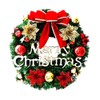 BESTOYARD Christmas Door Wreath Christmas Ball Ornaments Christmas Window Wall