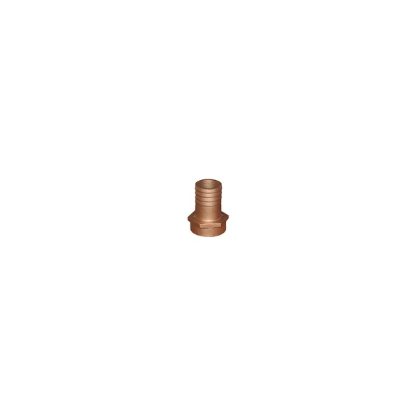 Groco PIPE HOSE ADAPTER BARB CAST BRONZE 34 TP1500 1-1/2"