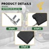 1617000425 Carbon Brush Set 6x16x22mm Compatible with Bosch GSH27, BH2760,