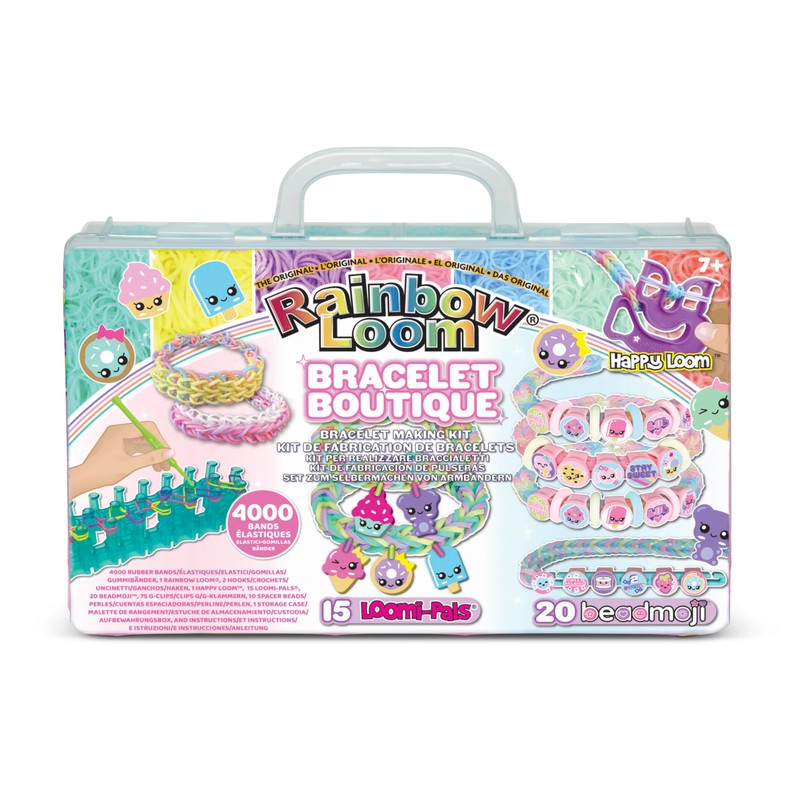 BANDAI - Rainbow Loom Boutique - Automatic Rubber Bracelet Making