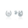 [2nd Reorder] Puremond Horseshoe 925 Silver Earrings OTS123C03D Yellow /